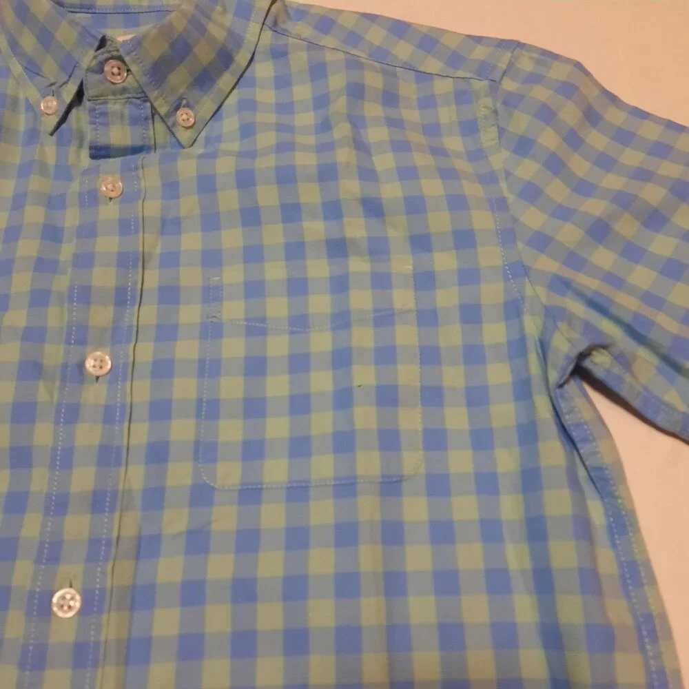 Crewcuts Boys Everyday Plaid Button Down Shirt 12